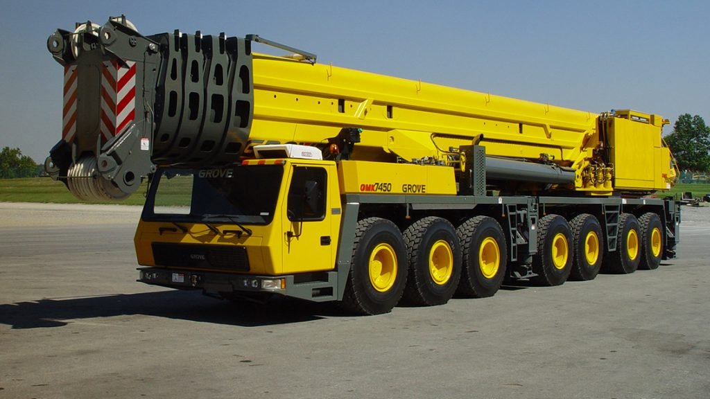 400 ton - 1000 ton mobile cranes